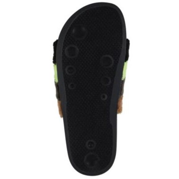 INC Womens Black Striped Comfort Peymin Slide Sandals 6 M - Picture 4 of 4